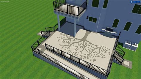 3D Deck Design | Tanzite Stonedecks