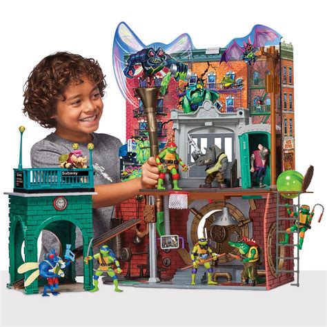 Teenage Mutant Ninja Turtles: Mutant Mayhem Movie Sewer Lair Playset