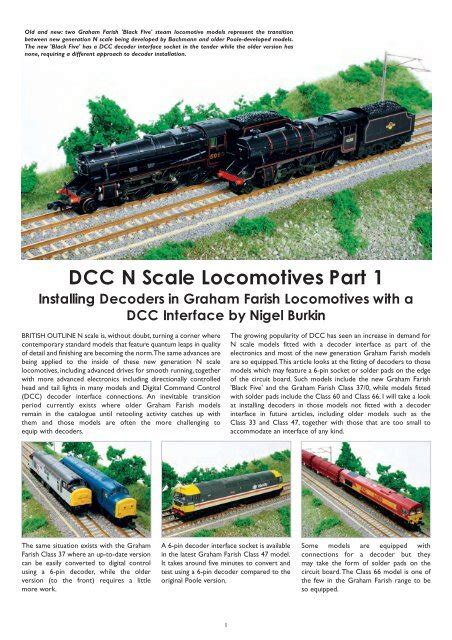 DCC N Scale Locomotives Part 1 - Bachmann