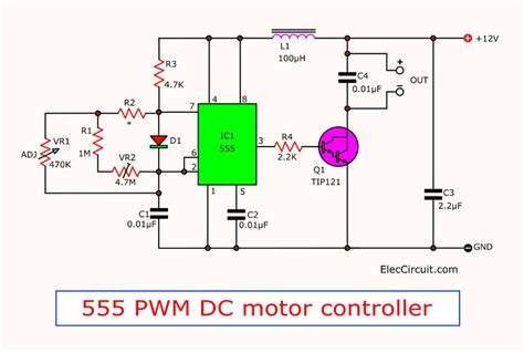 Dc Dimmer Switch Circuit Diagram