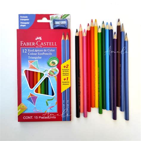 Lápices de colores Faber Castell 12+2 – Ameli Papeleria