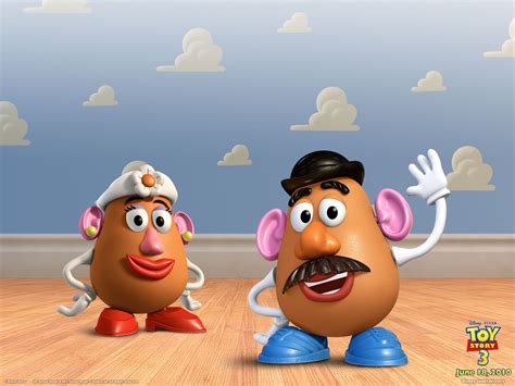 Mr. & Mrs. Potato Head | Toy story crafts, Toy story characters, Toy story potato