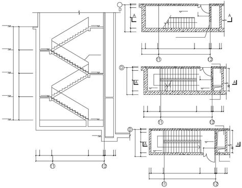 Autocad Stairs Floor Plan - floorplans.click