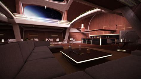 3D Workshop - Luxurious Spaceship Interior by StormXF3 on DeviantArt