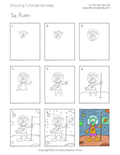 Easy Drawing Tutorials for Kids | Printable Drawing Lessons