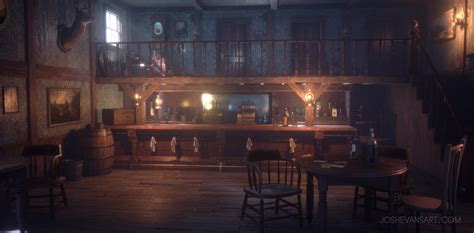 Western Saloon by Josh Evans : r/ImaginaryTaverns