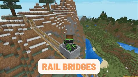 Rail Bridges Mod: Transform Your Minecraft Transportation with Advanced Rail Solutions ...