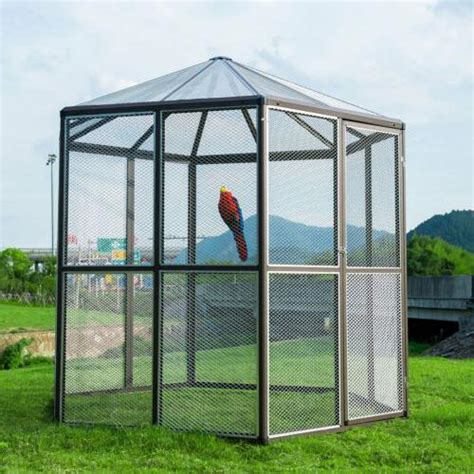 Walk-in Aluminum Bird Aviary Large Cages Reptile Parrot