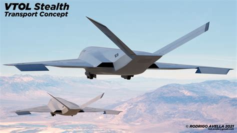 VTOL Stealth Transport :: Behance