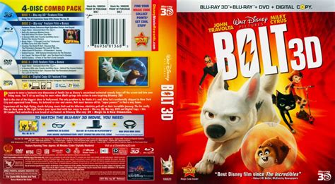 Bolt 3D - Movie Blu-Ray Scanned Covers - Bolt 3D :: DVD Covers