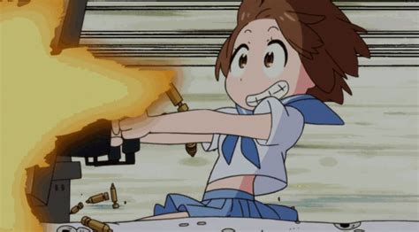 Anime Gif Minigun Girl