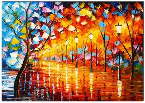 Beautiful Palette Knife Oil Painting High Quality Abstract Art Painting ...