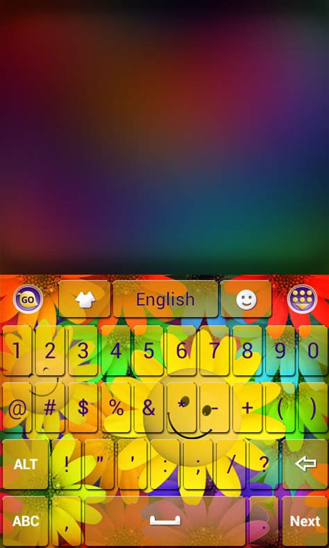 Go Keyboard Emoji Theme Free Android Keyboard download - Appraw