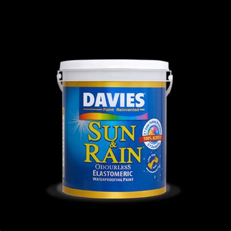 davies sun and rain paint elastomeric waterproofing boysen odorless ...