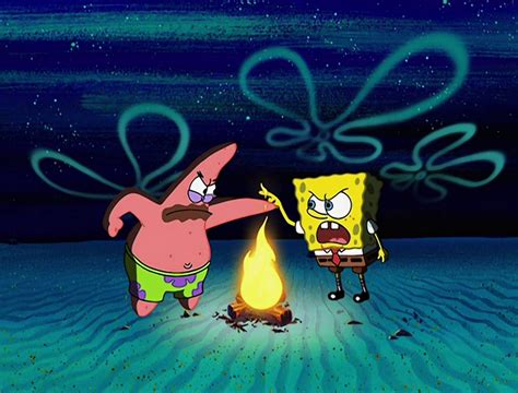 Spongebob And Patrick Fighting