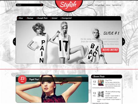 Stylish | The Best Free and Premium Wordpress Themes For Download