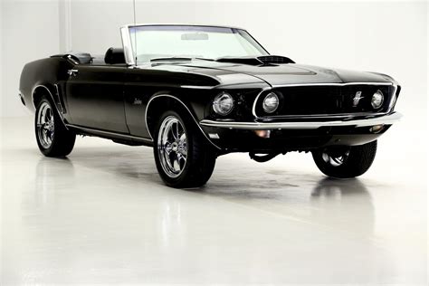 1969 Ford Mustang Convertible Triple black 302 Auto