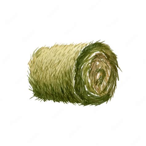 Bales And Stacks Of Hay Vector Illustrations Set Stock - Clip Art Library