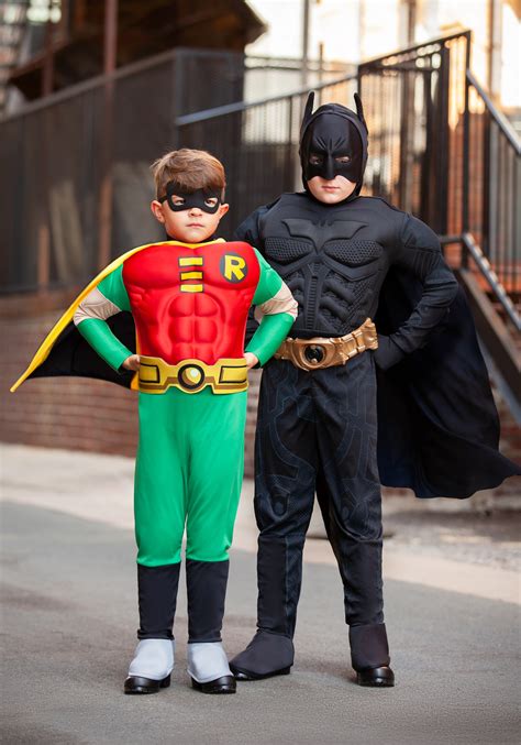 Toddler Deluxe Dark Knight Batman Costume for Kids