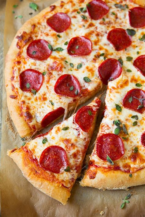 Pepperoni Pizza (Homemade Dough and Pizza Sauce Recipes) - Cooking Classy