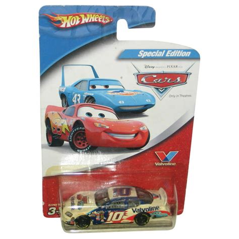 Disney Cars Hot Wheels Scott Riggs #10 Valvoline Dodge Charger Toy Car - (Lightning Mcqueen ...