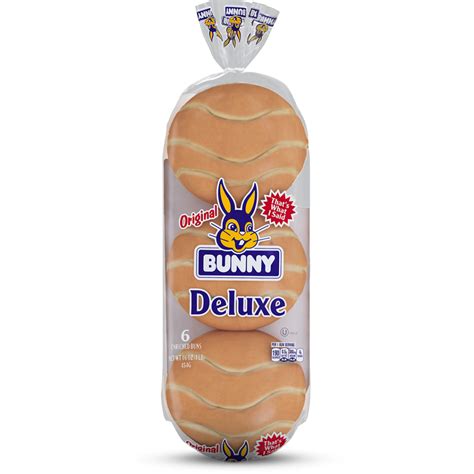 Deluxe Buns 6-pack – Bunny Bread