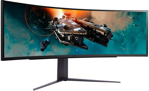 LG UltraGear 49" LED Curved Dual QHD 1-ms FreeSync Monitor with HDR ...