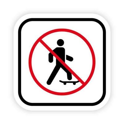 No Skateboarding Sign Vector Art, Icons, and Graphics for Free Download