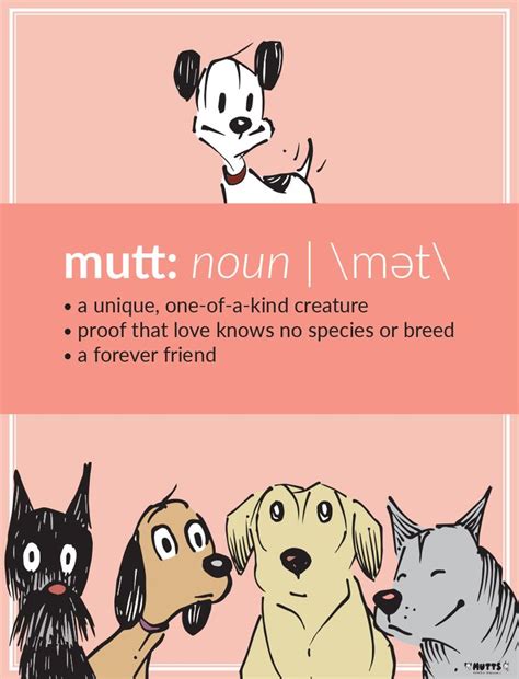 'Mutt Definition' Poster