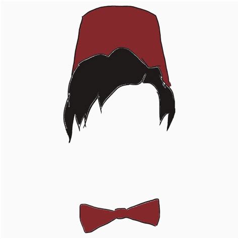 "Eleventh doctor fez and bowtie" Stickers by loreleyy | Redbubble