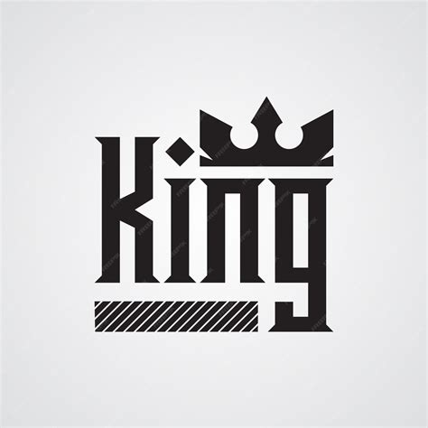 Premium Vector | Modern design template king logo vector template for ...