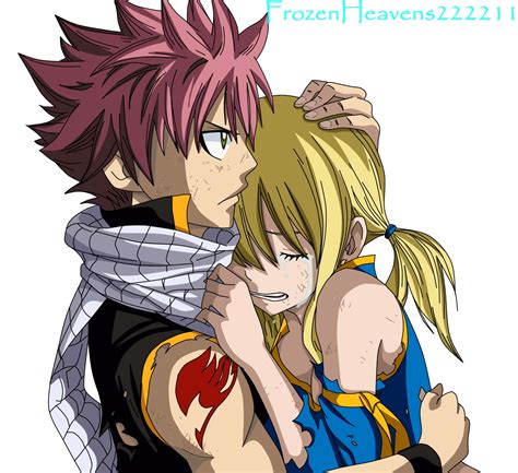 Natsu and Lucy by frozenheavens222211 on DeviantArt