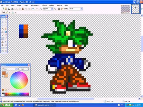 How to make a Sonic Sprite Fan Character Part 3: Adding Cloththing to your sprite. - YouTube