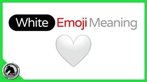 Emotionally White Heart Emoji Meaning - art-jiggly