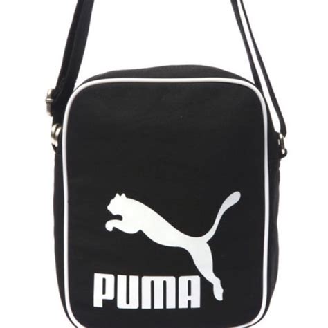 Black Puma Crossbody Bag | Crossbody bag, Bags, Black puma