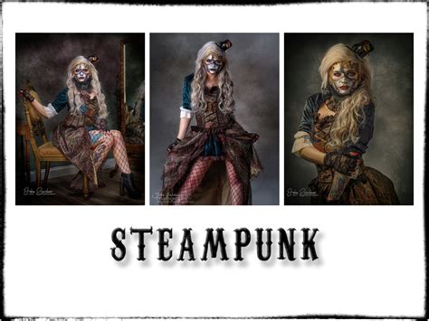 Creative portrait photography: Steampunk shoot with Sarah - John Gardner professional commercial ...