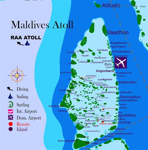 Maldives Atoll (RAA ATOLL) Island name, resorts and hotel - Travel ...