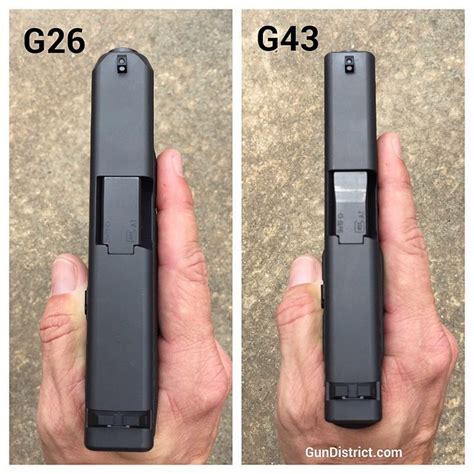 Legally Armed America — Glock 26 vs. Glock 43. Comparing the 2 compact 9...