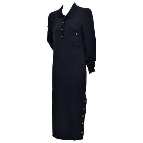 Chanel Vintage Black Dress Excellent For Sale at 1stDibs | chanel black dresses