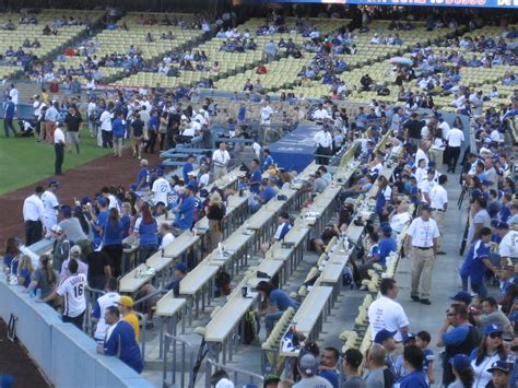 Dodger Stadium Seating Chart With Rows | Elcho Table