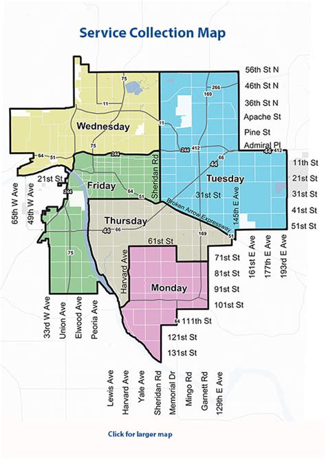 Tulsa County Zip Code Map - Map