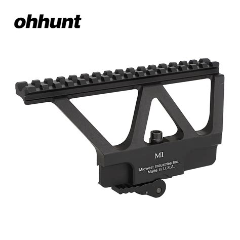 Aliexpress.com : Buy ohhunt Quick Detach AK Gun Rail Scope Mount Base Picatinny Side Rail ...