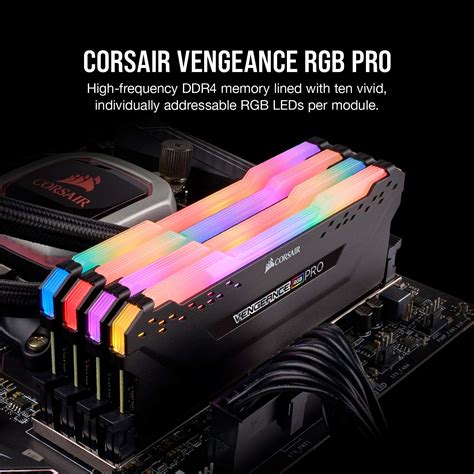 Corsair Vengeance RGB Pro (8GBx1/16GBx1) DDR4 3000Mhz Ram | Computer Solution