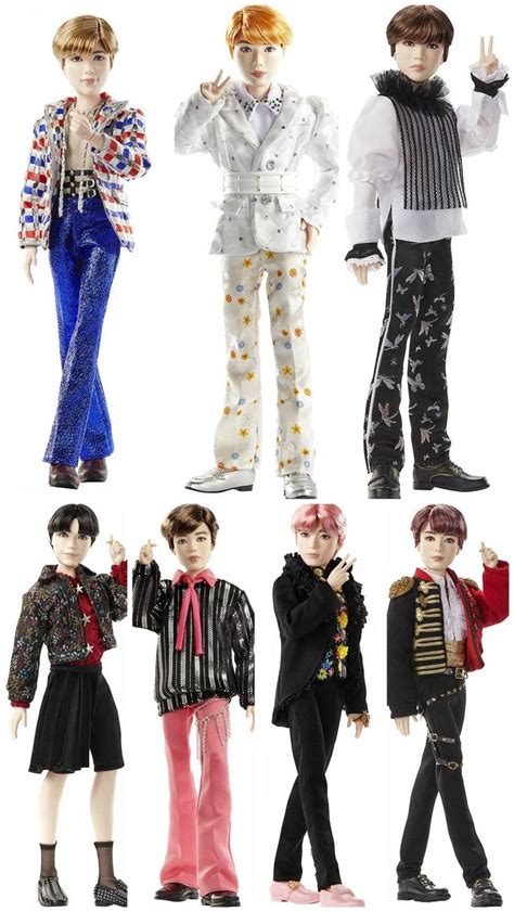 New BTS Dolls Are Finally Released And Their Outfits Are Spot-On - Koreaboo | Outfit spots ...