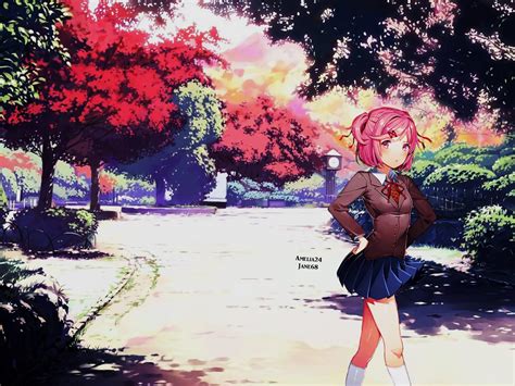 Natsuki DDLC Wallpapers - Wallpaper Cave