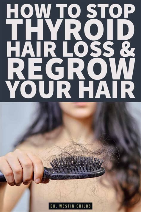 How to Stop Thyroid Hair Loss & Regrow Your Hair