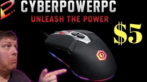 Incredible Cyberpower m1-131 Gaming Mouse $5 - YouTube