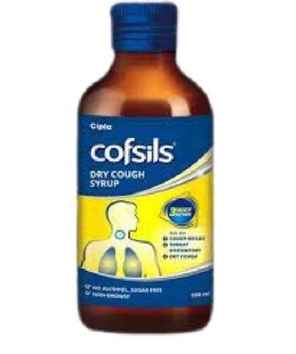 Liquid Form Cofsils Dry Cough Syrup General Medicines at Best Price in Salem | Cauvery Medicals