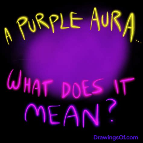 Purple Aura: Meaning and Chakras, Explained - Drawings Of...