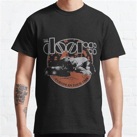 "The Doors Band T-Shirtthe doors tour 1968" T-shirt for Sale by TomHiddleston79 | Redbubble ...